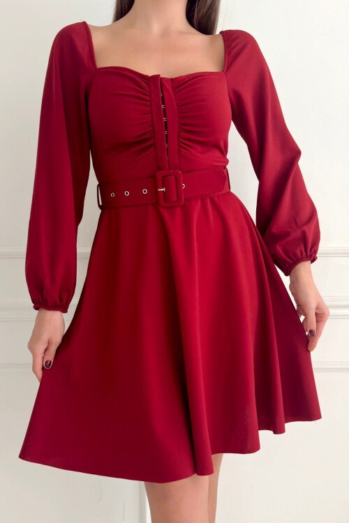 Kemerli Aerobin Elbise